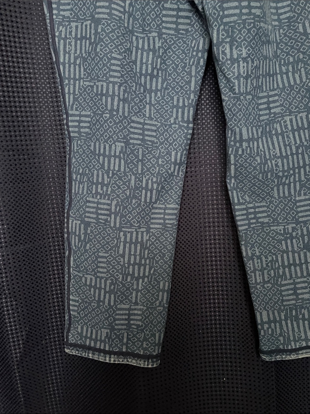 Source Unknown blue denim Patterned Straight-Leg Pants - Picture 4 of 8